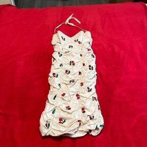Betsey Johnson size 2 pin up cherry dress